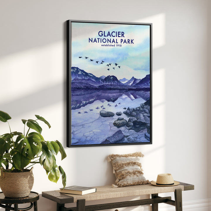 Glacier National Park Travel Decor - Brett Blumenthal Art