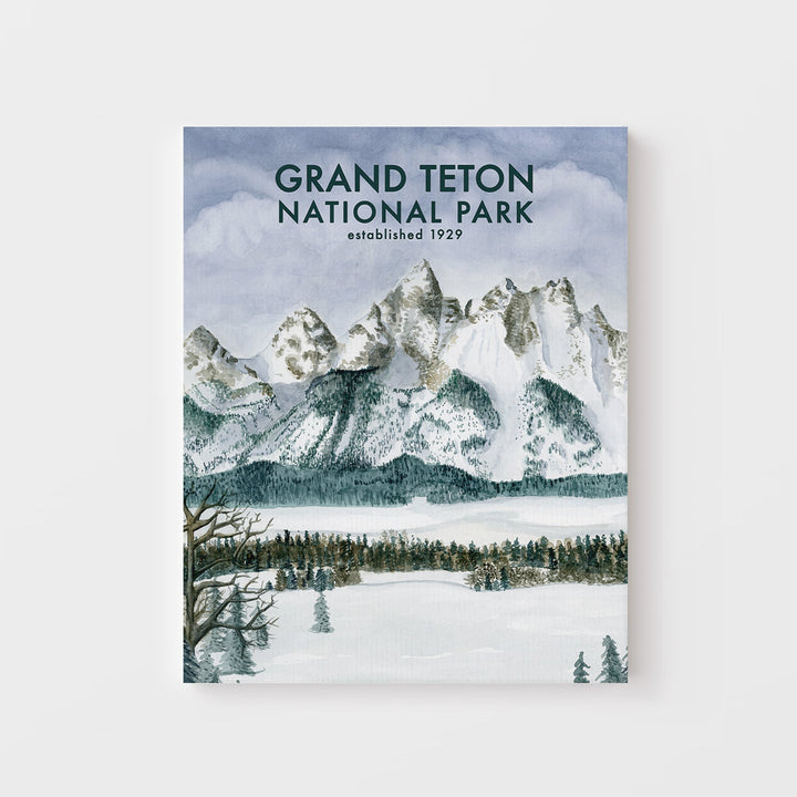 Grand Teton National Park Poster - Brett Blumenthal Art