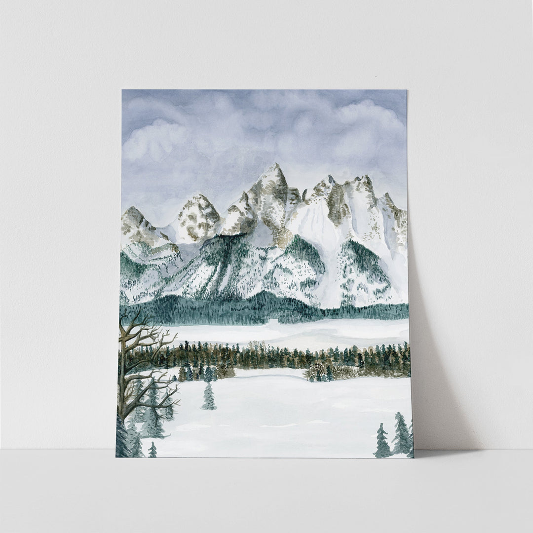 Grand Teton National Park Poster - Brett Blumenthal Art