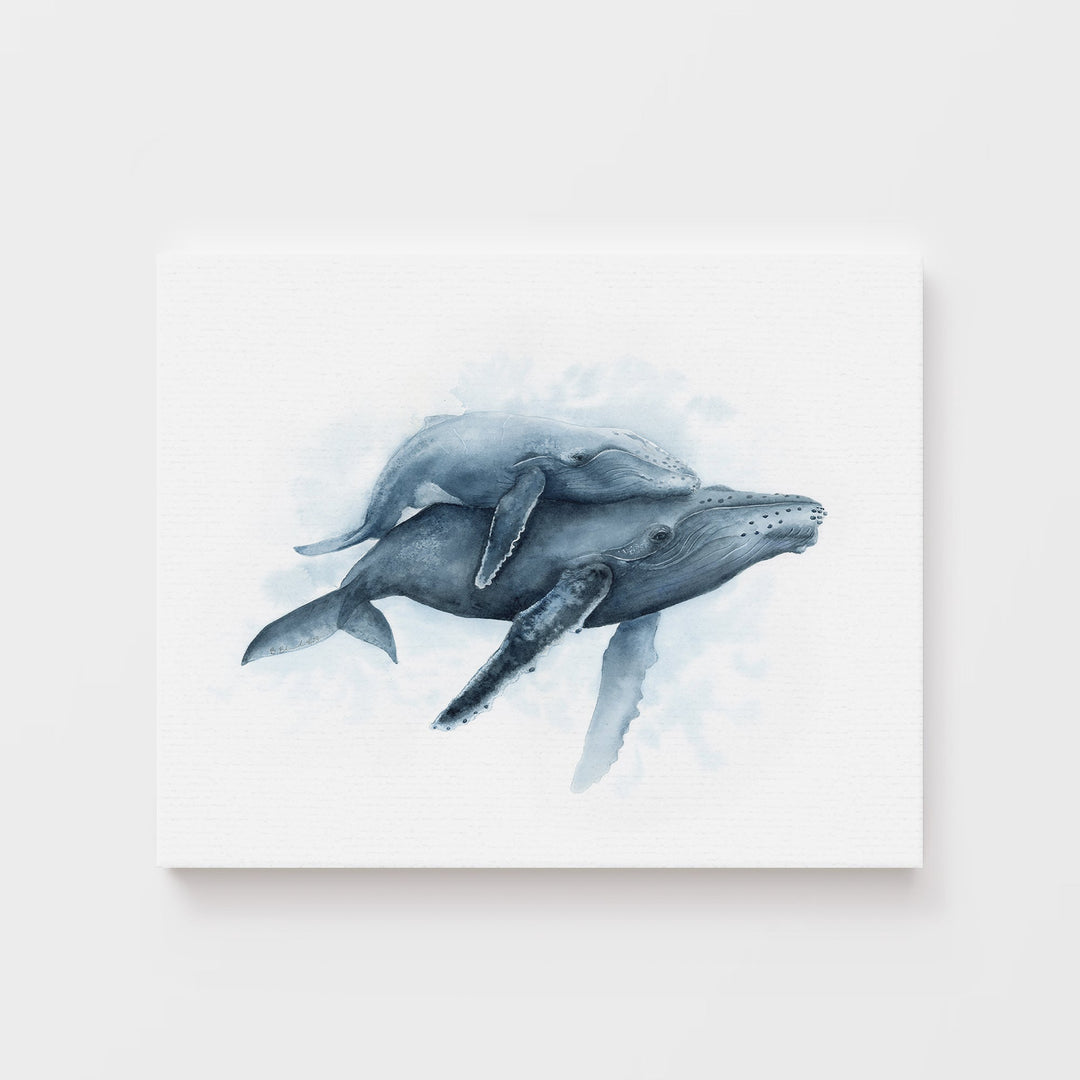 "Time to Breathe" Humpback Whale Print