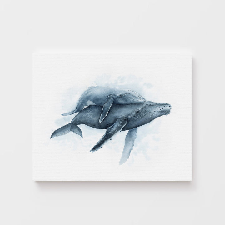 "Time to Breathe" Humpback Whale Print - Brett Blumenthal Art