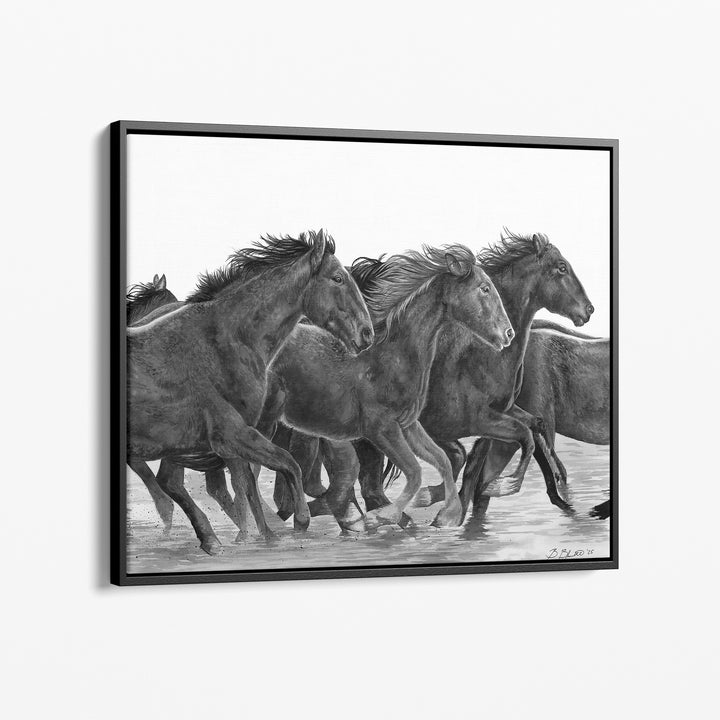In This Together | Black and White Edition - Brett Blumenthal Art