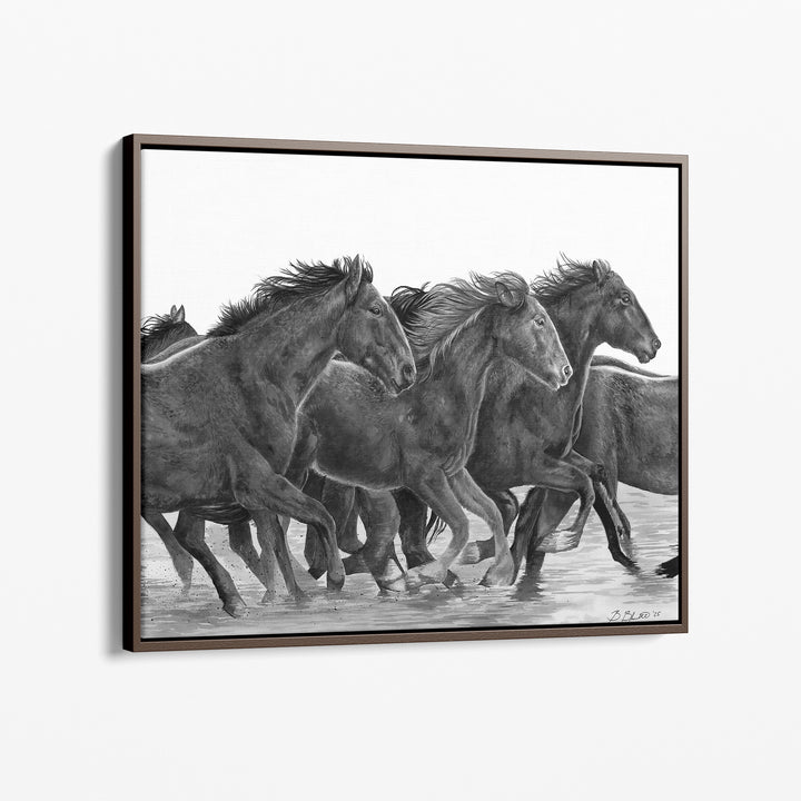 In This Together | Black and White Edition - Brett Blumenthal Art