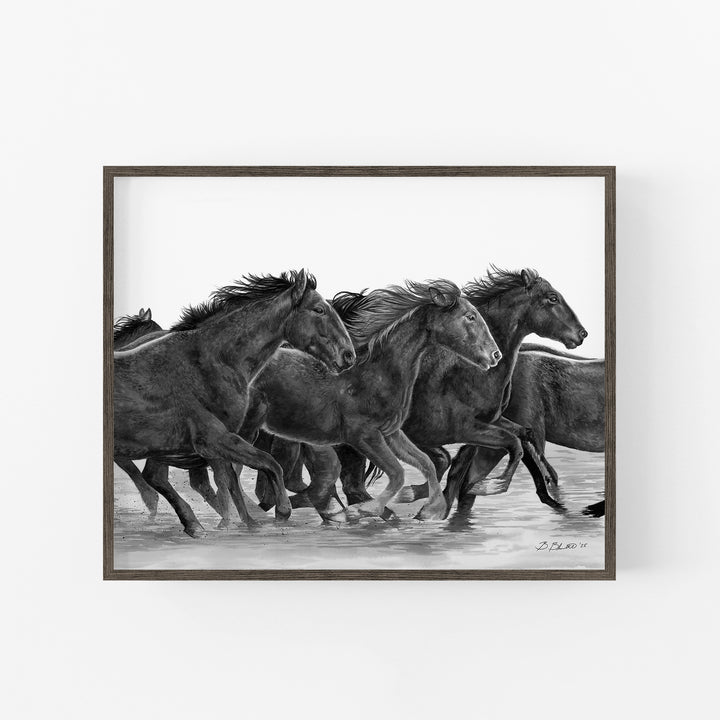 In This Together | Black and White Edition - Brett Blumenthal Art