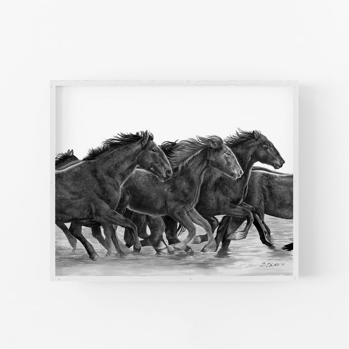 In This Together | Black and White Edition - Brett Blumenthal Art