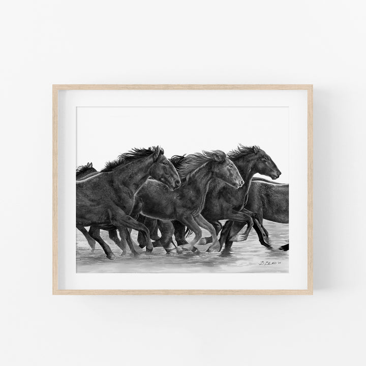 In This Together | Black and White Edition - Brett Blumenthal Art