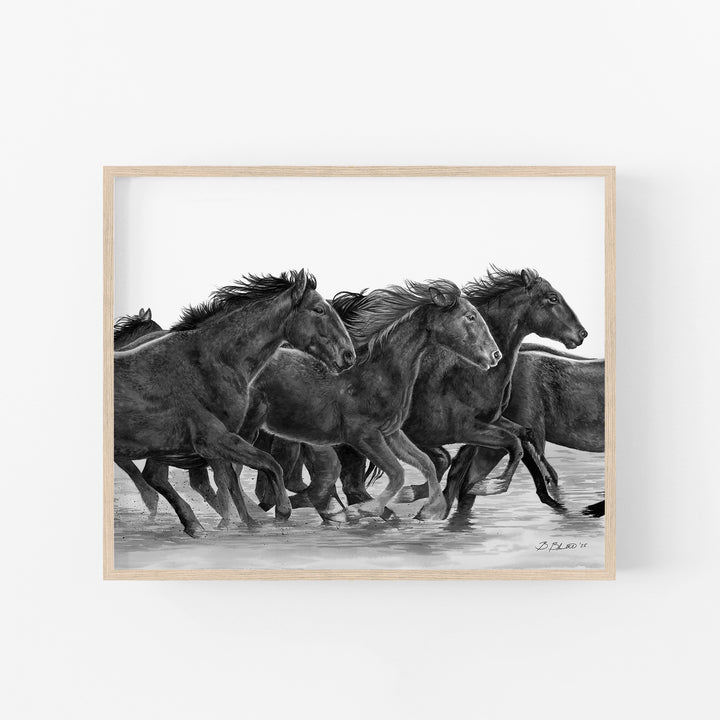 In This Together | Black and White Edition - Brett Blumenthal Art