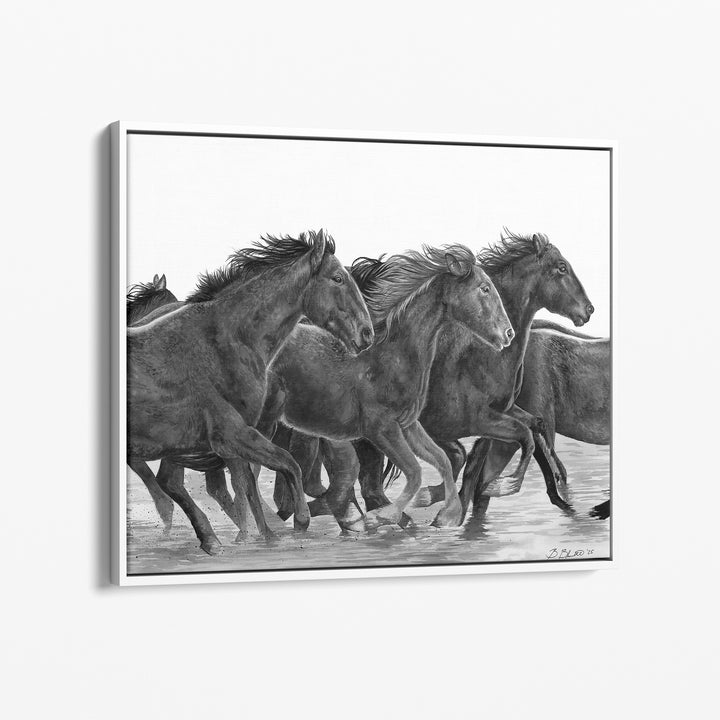 In This Together | Black and White Edition - Brett Blumenthal Art
