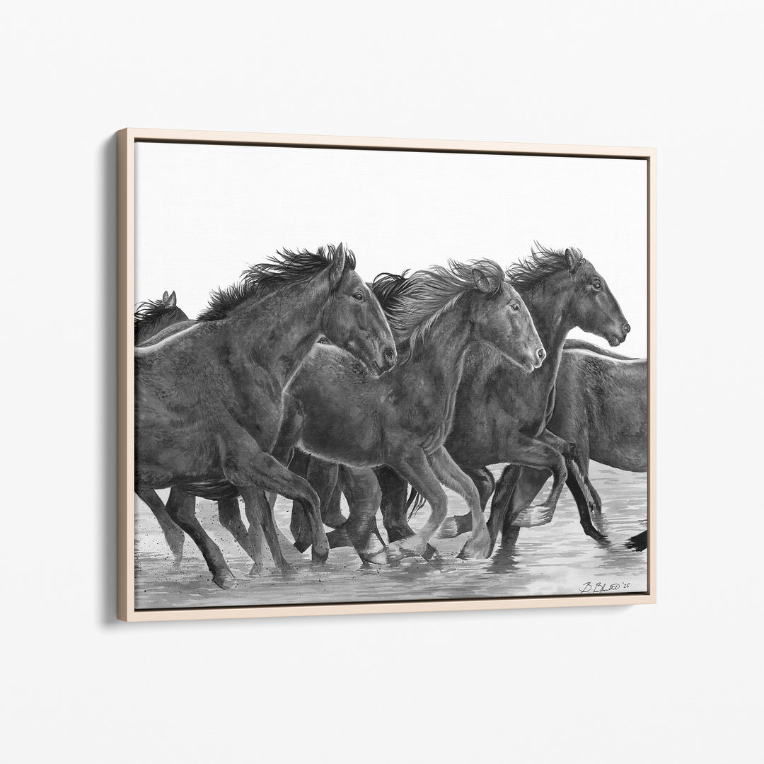 In This Together | Black and White Edition - Brett Blumenthal Art