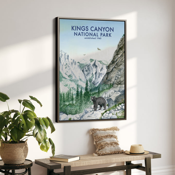 Kings Canyon National Park Poster - Brett Blumenthal Art