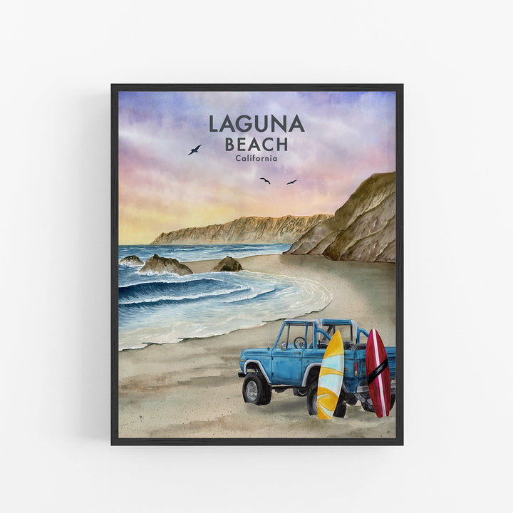 Laguna Beach Travel Print - Brett Blumenthal Art