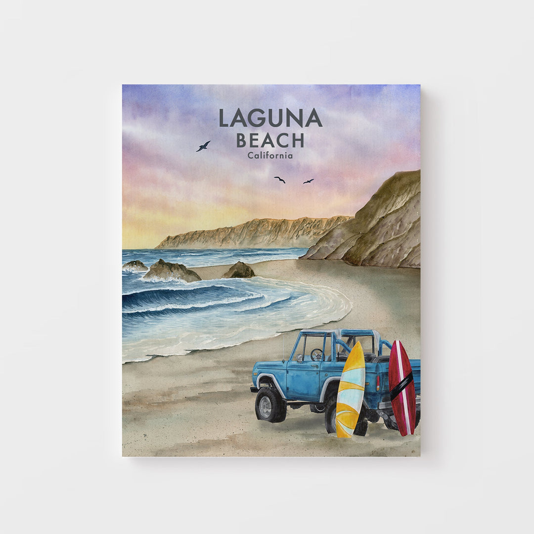 Laguna Beach Travel Print - Brett Blumenthal Art