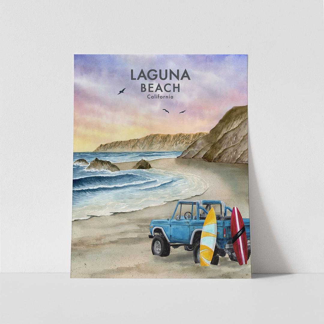 Laguna Beach Travel Print - Brett Blumenthal Art