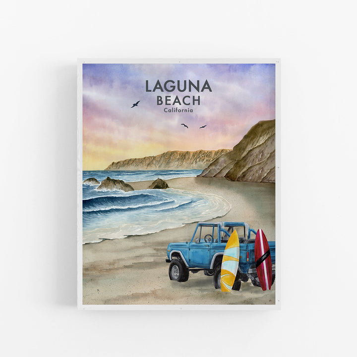 Laguna Beach Travel Print - Brett Blumenthal Art