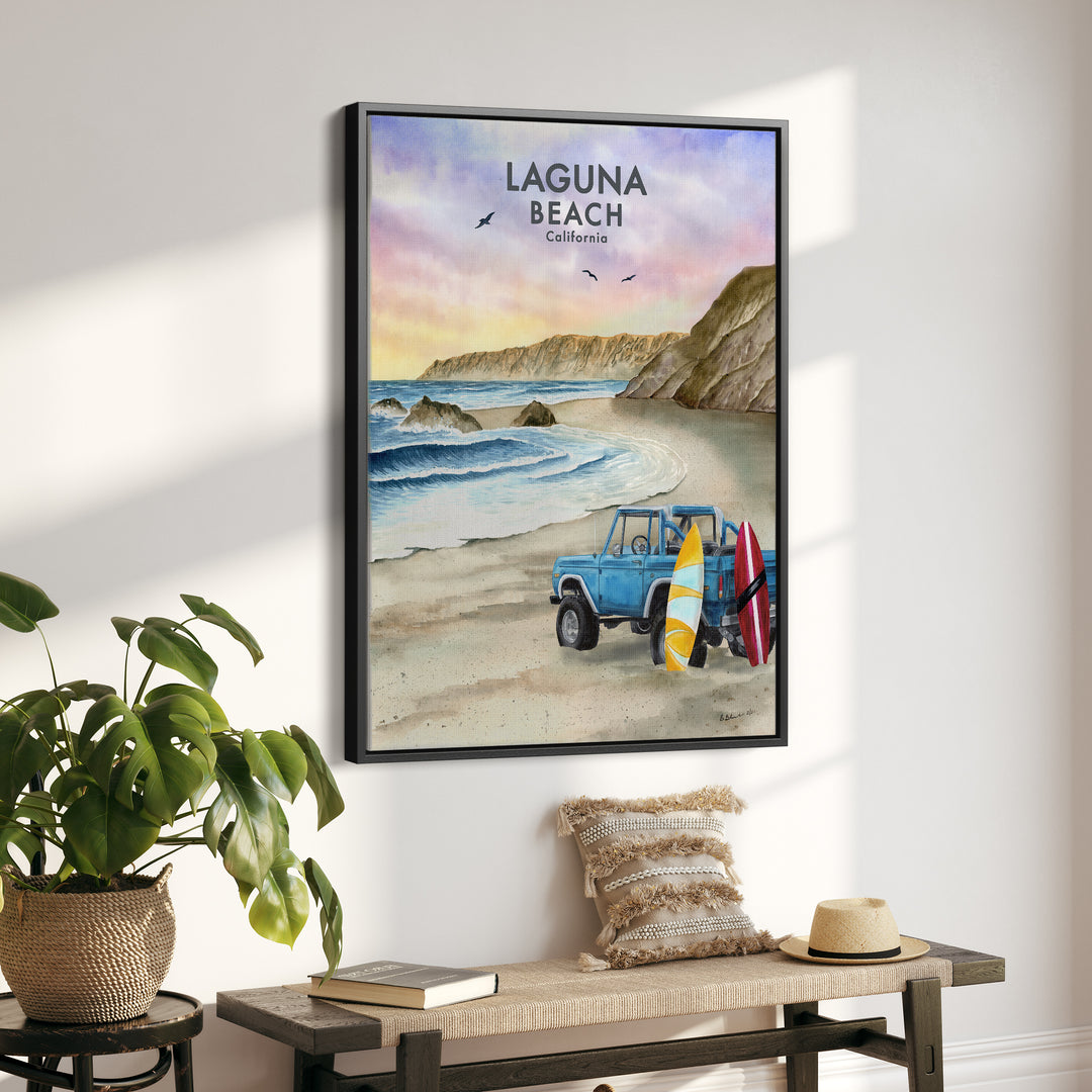 Laguna Beach Travel Print - Brett Blumenthal Art