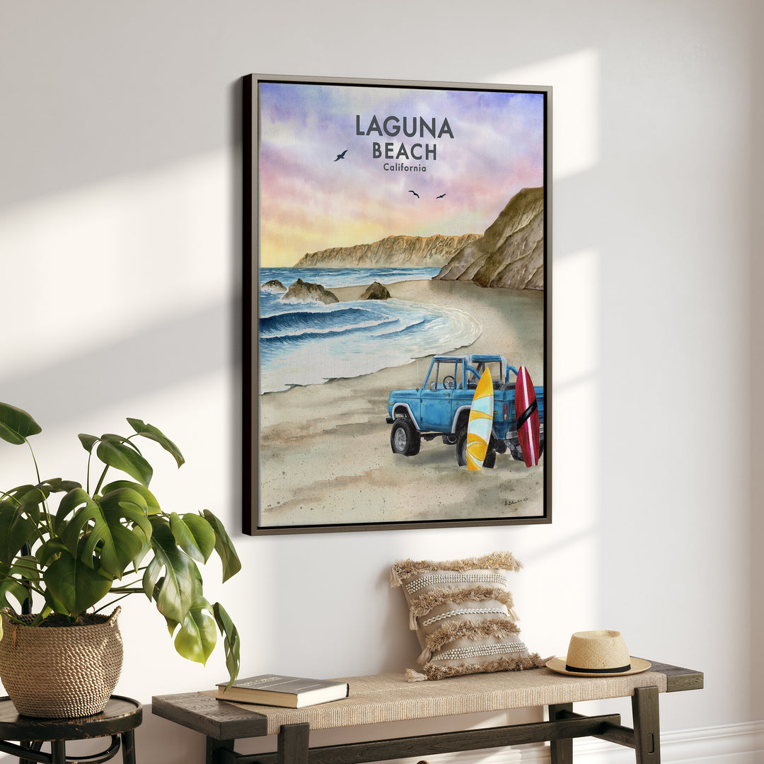 Laguna Beach Travel Print - Brett Blumenthal Art