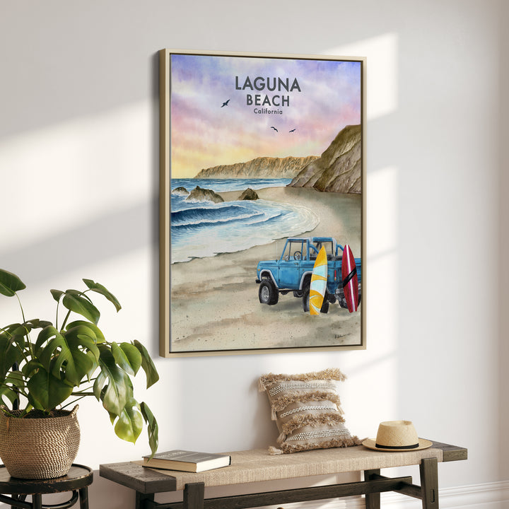 Laguna Beach Travel Print - Brett Blumenthal Art