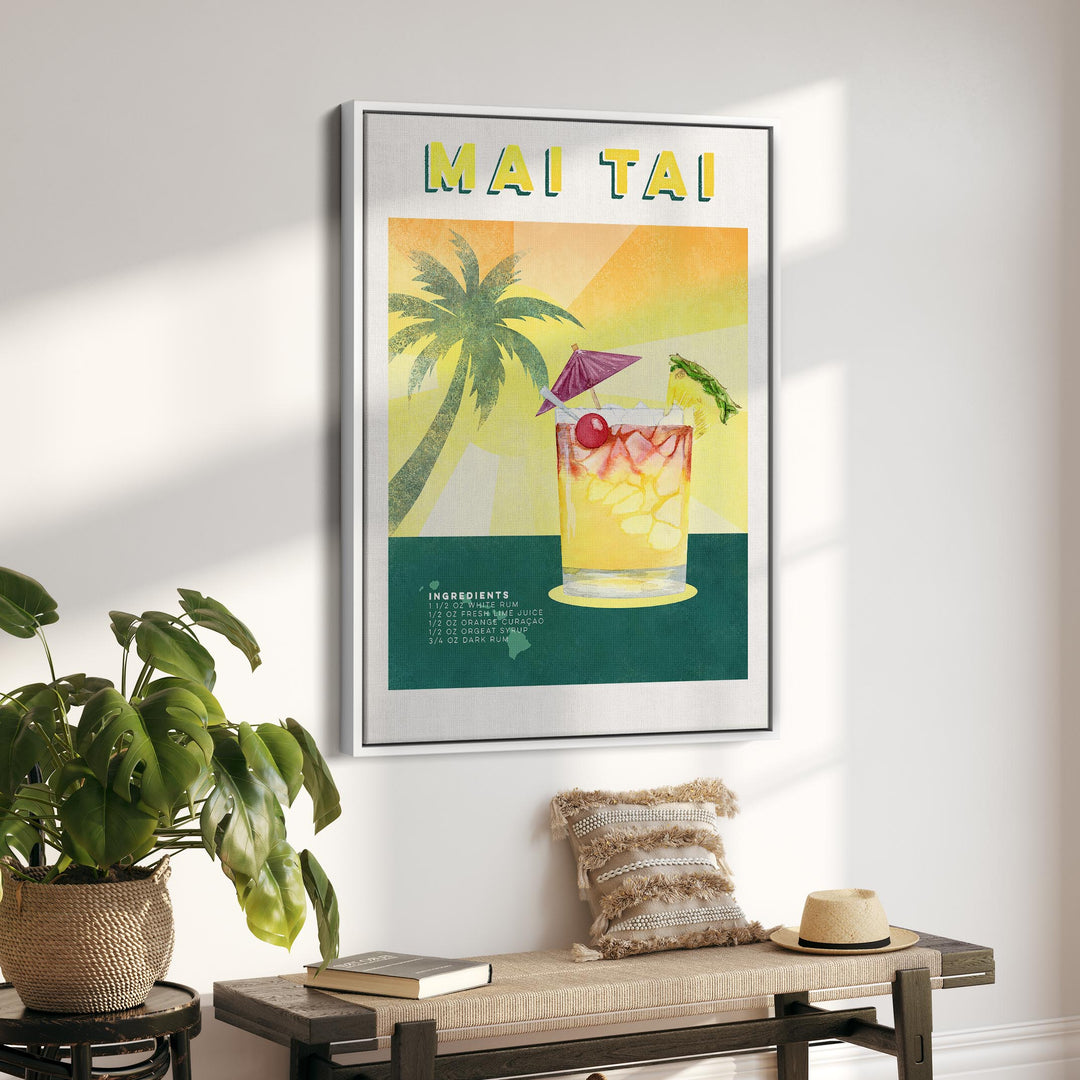 Mai Tai Cocktail Art