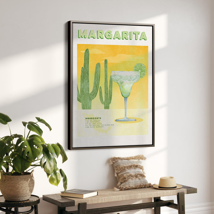 Affiche de cocktail Margarita