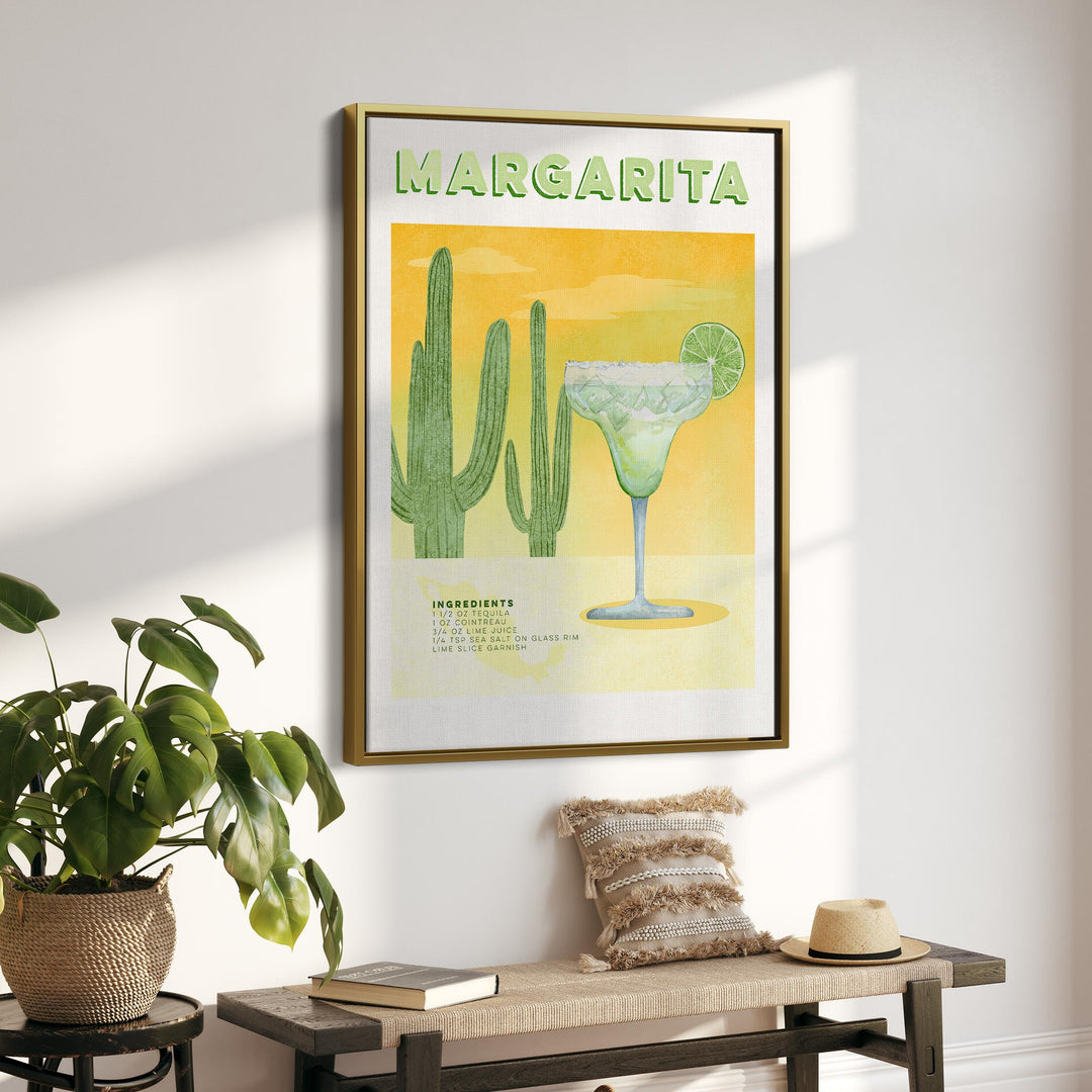 Affiche de cocktail Margarita