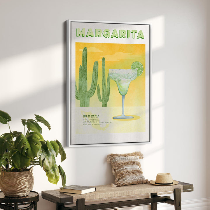 Affiche de cocktail Margarita