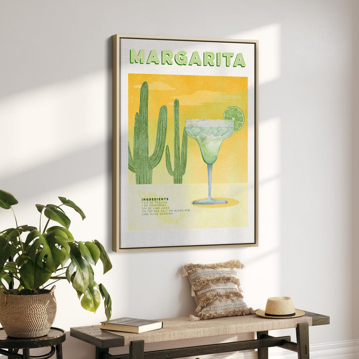 Affiche de cocktail Margarita