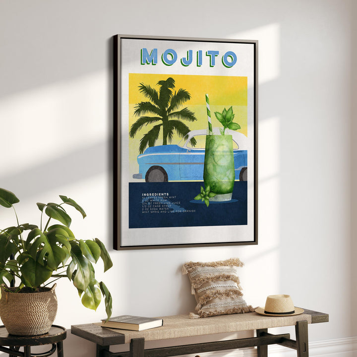 Mojito Cocktail Poster