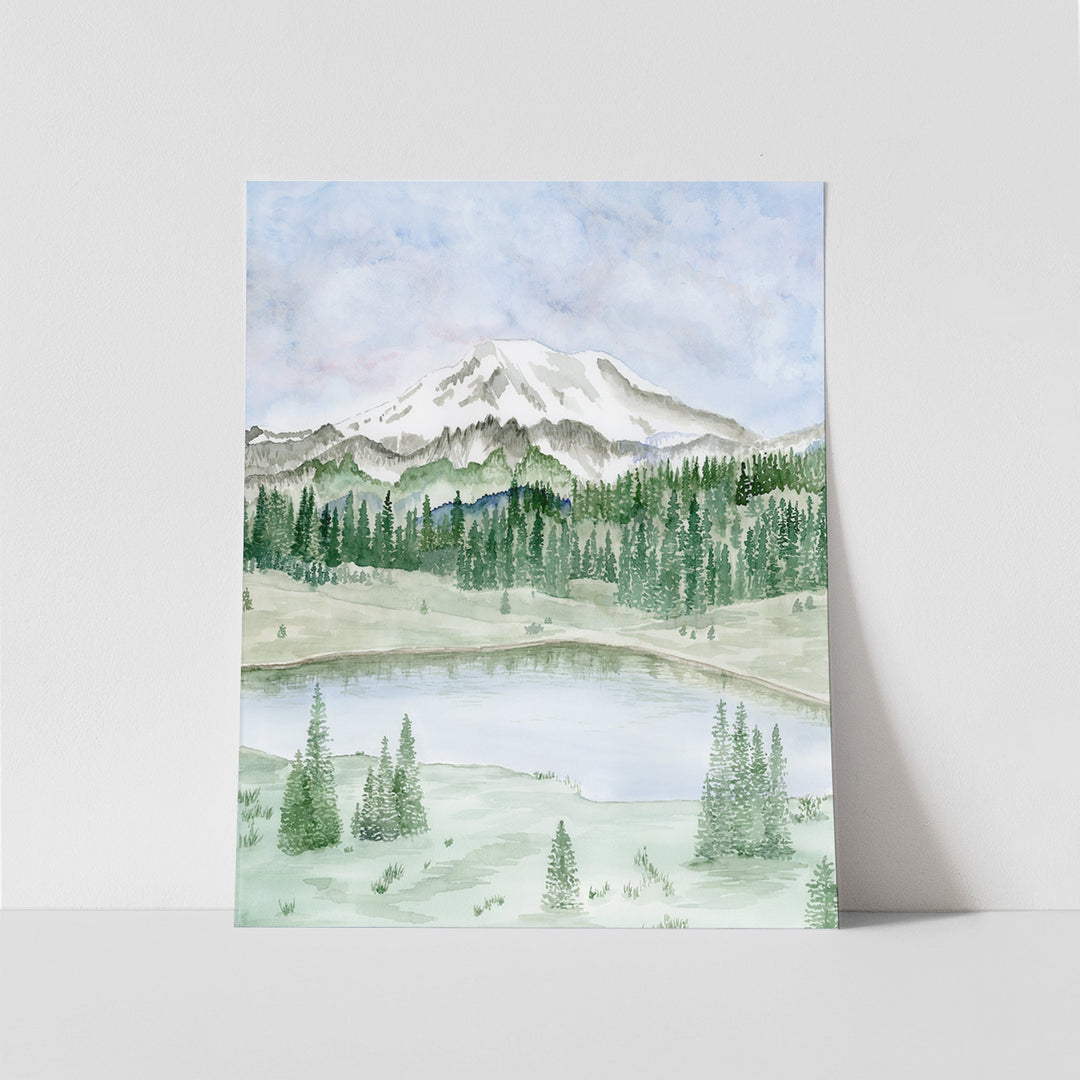 Mount Rainier National Park Print