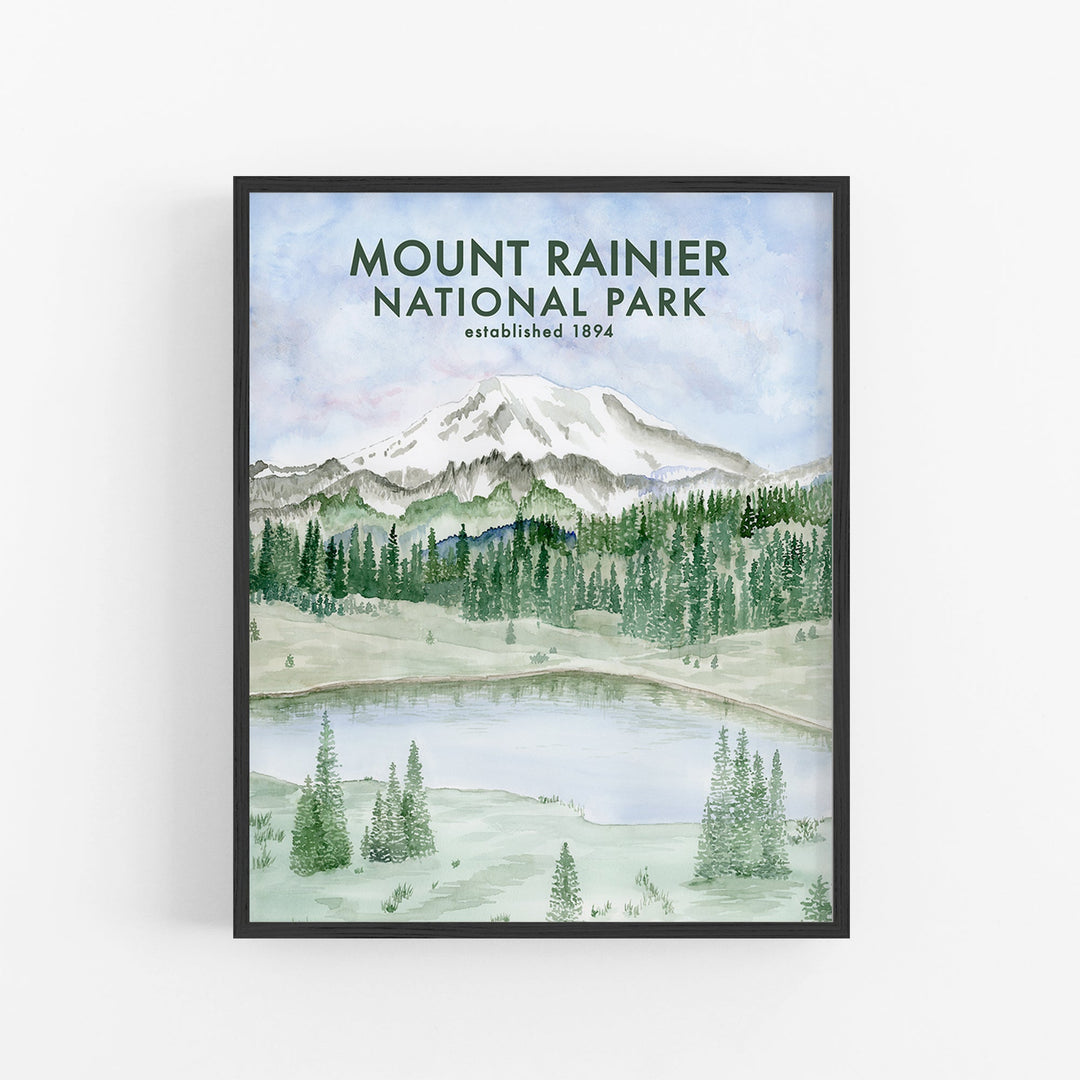 Mount Rainier National Park Print