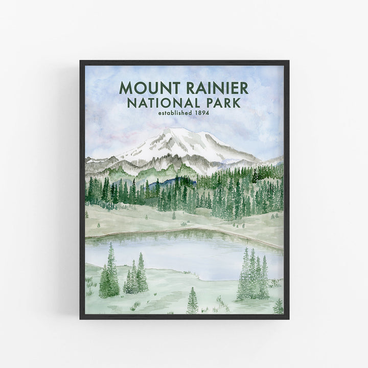 Mount Rainier National Park Print