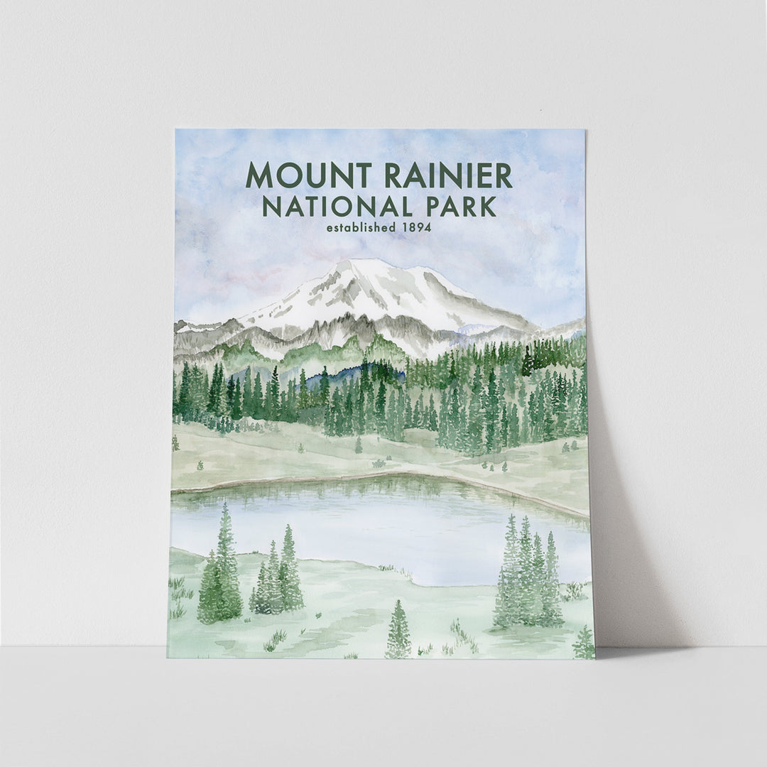 Mount Rainier National Park Print