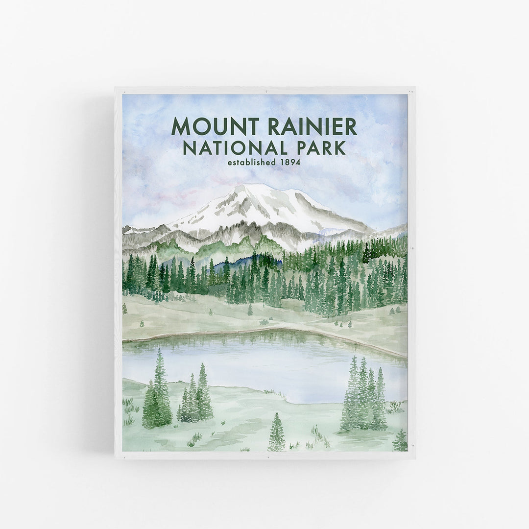 Mount Rainier National Park Print