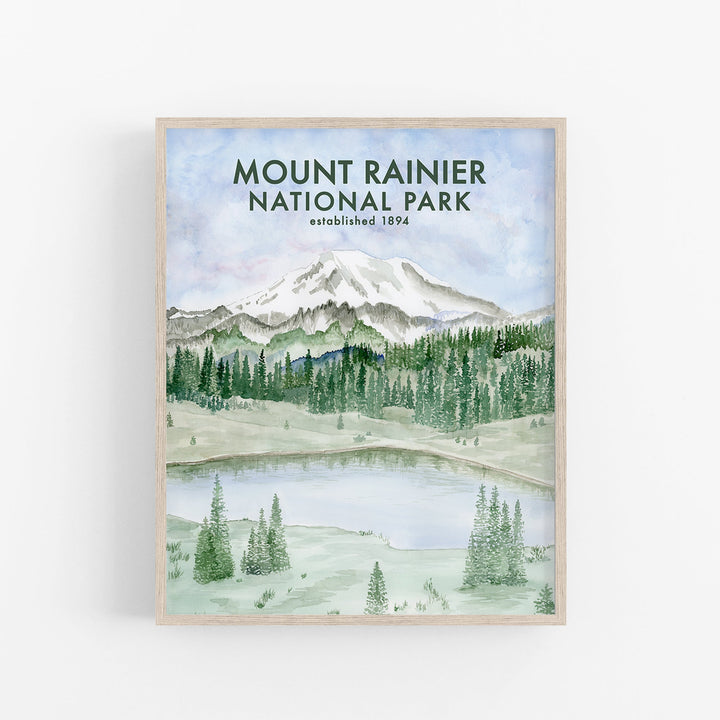 Mount Rainier National Park Print - Brett Blumenthal Art