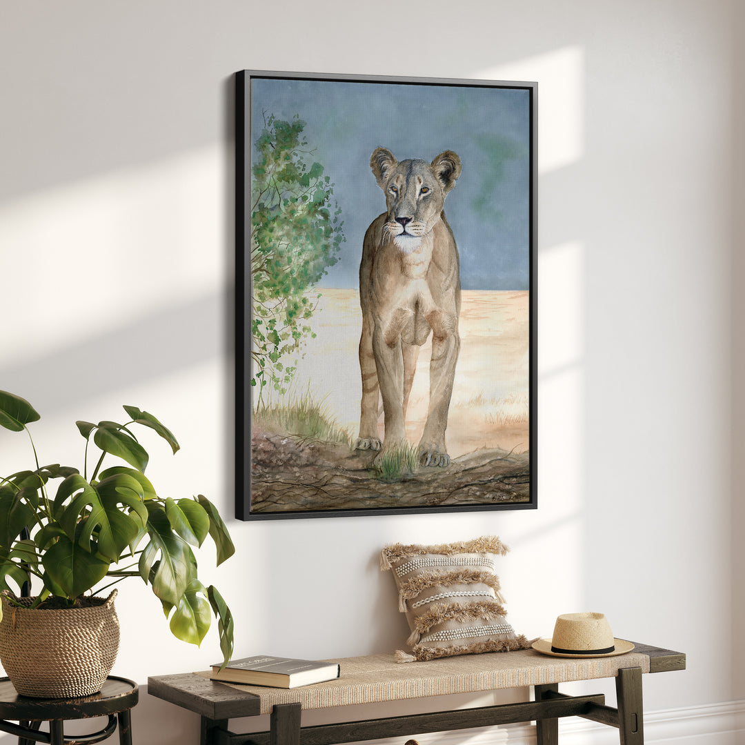"Nanai - A Samburu Legend" Lioness Print - Brett Blumenthal Art