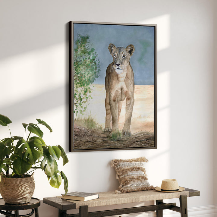 "Nanai - A Samburu Legend" Lioness Print - Brett Blumenthal Art