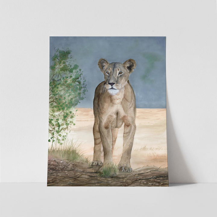 "Nanai - A Samburu Legend" Lioness Print - Brett Blumenthal Art
