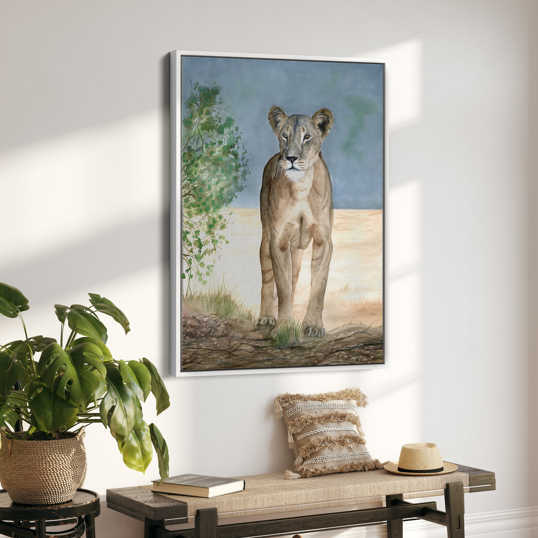 "Nanai - A Samburu Legend" Lioness Print - Brett Blumenthal Art