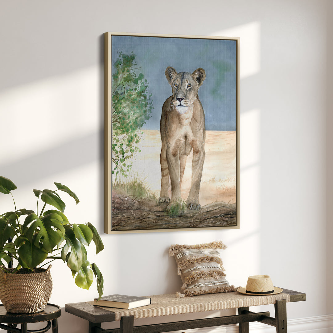 "Nanai - A Samburu Legend" Lioness Print - Brett Blumenthal Art
