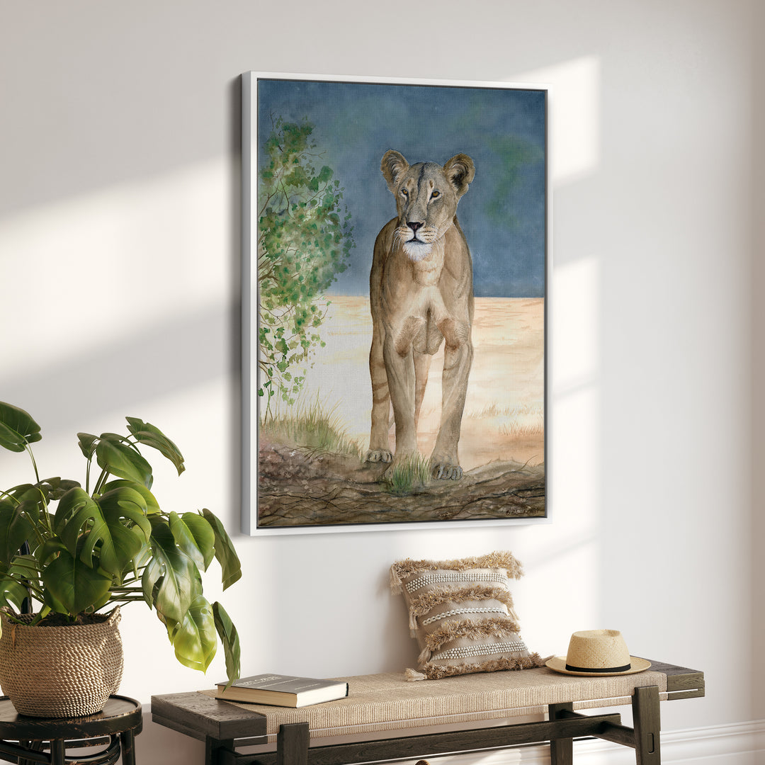 "Nanai - A Samburu Legend" Lioness Print - Brett Blumenthal Art