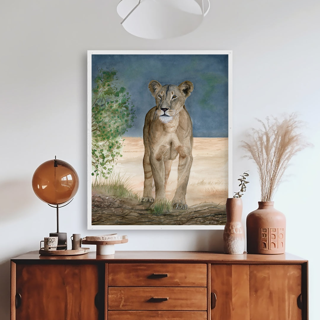 "Nanai - A Samburu Legend" Lioness Print - Brett Blumenthal Art