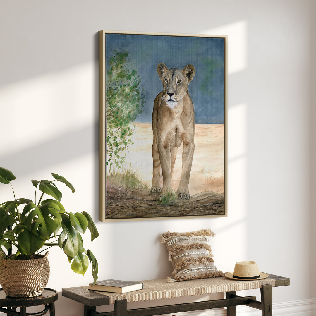 "Nanai - A Samburu Legend" Lioness Print