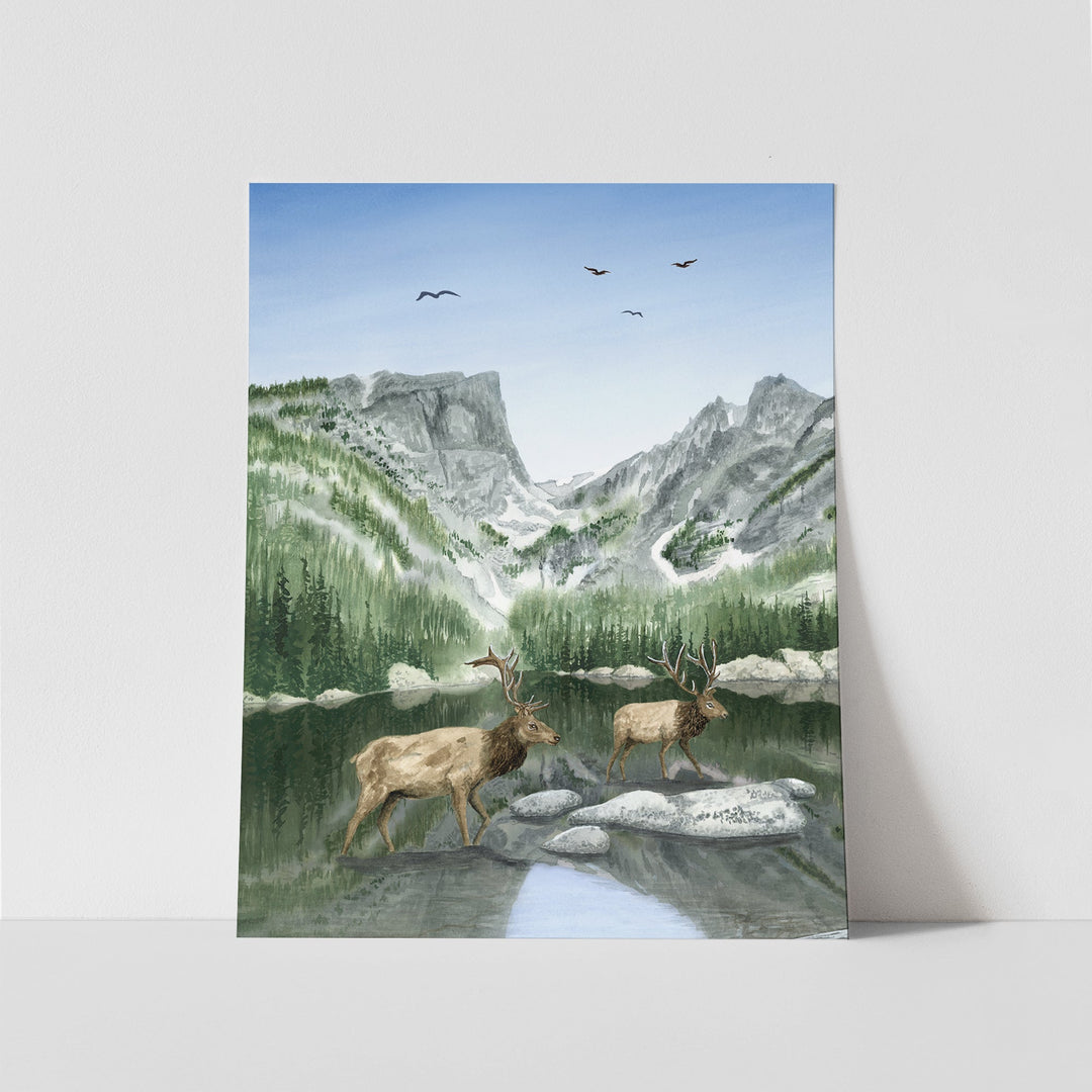 Rocky Mountain National Park Travel Art - Brett Blumenthal Art