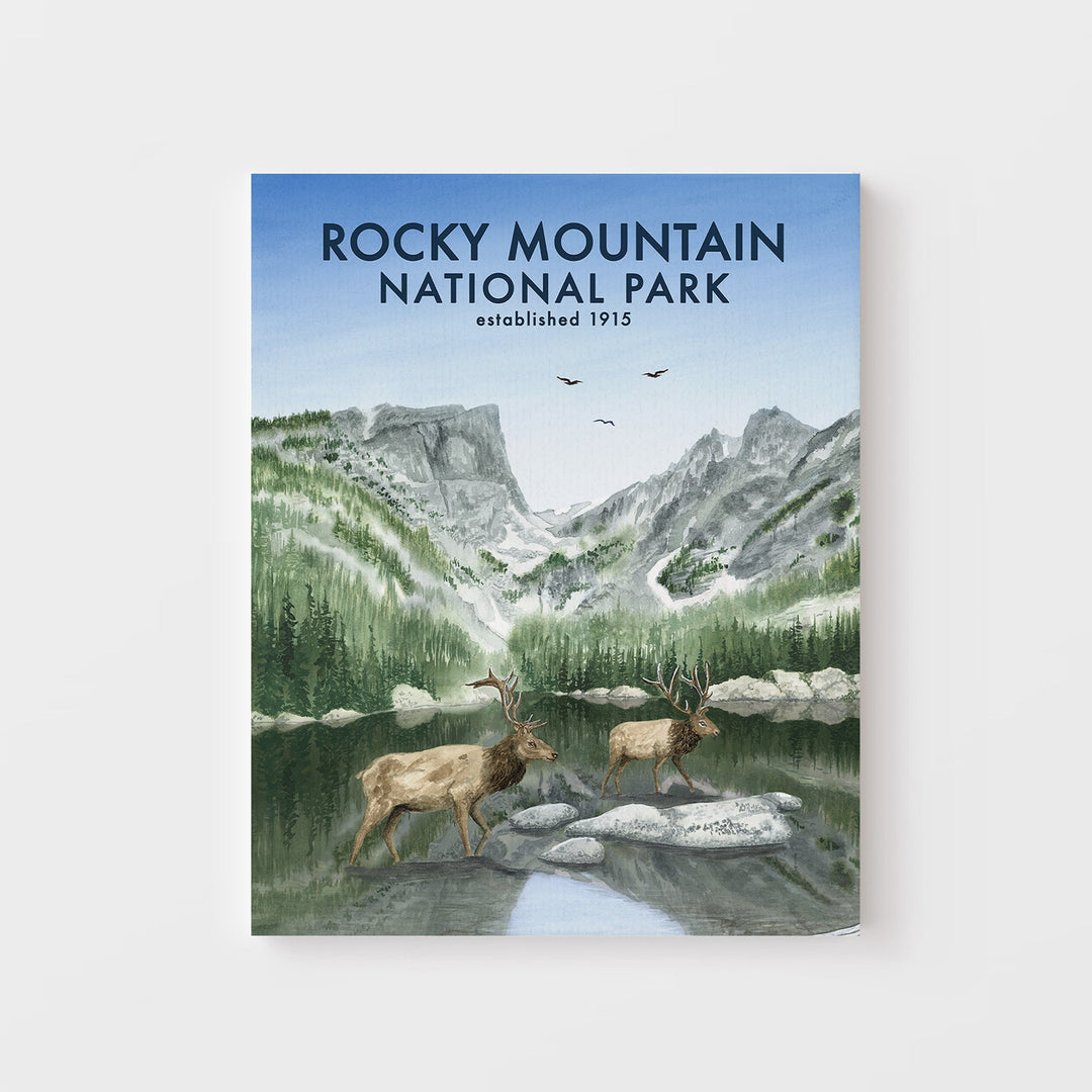 Rocky Mountain National Park Travel Art - Brett Blumenthal Art