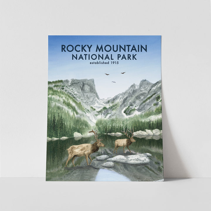 Rocky Mountain National Park Travel Art - Brett Blumenthal Art