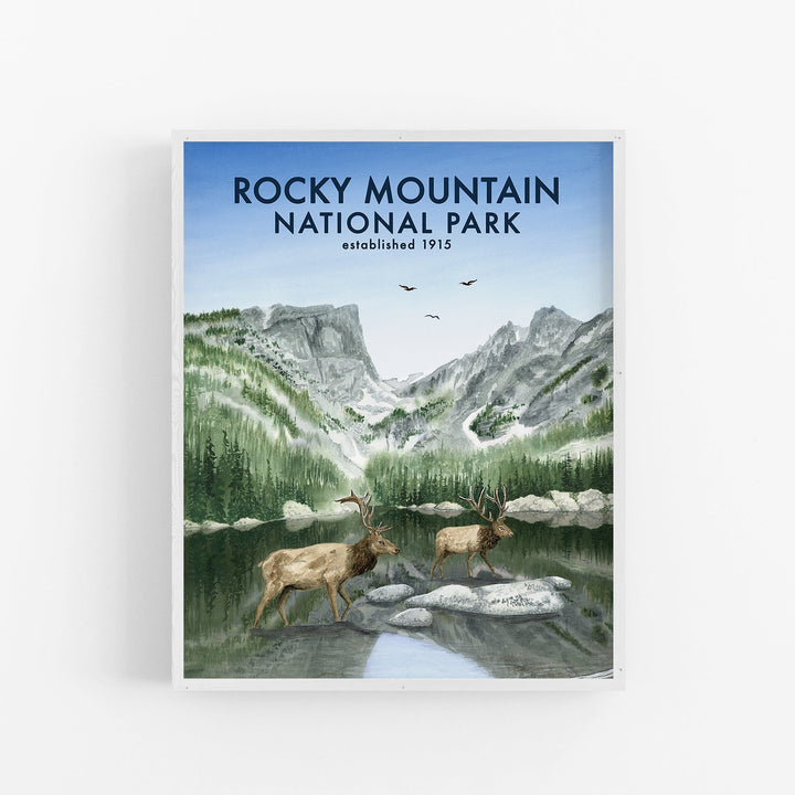 Rocky Mountain National Park Travel Art - Brett Blumenthal Art