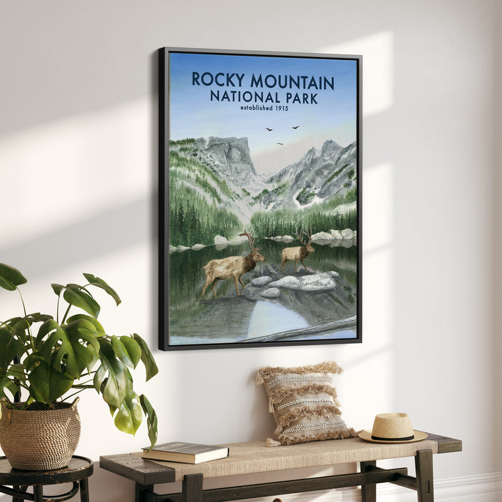 Rocky Mountain National Park Travel Art - Brett Blumenthal Art