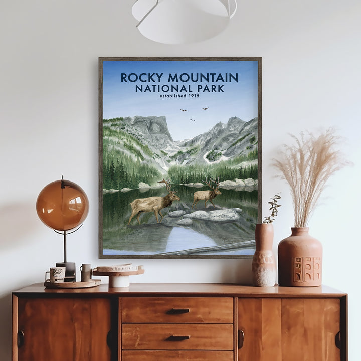 Rocky Mountain National Park Travel Art - Brett Blumenthal Art