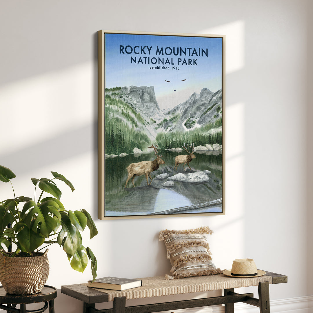 Rocky Mountain National Park Travel Art - Brett Blumenthal Art