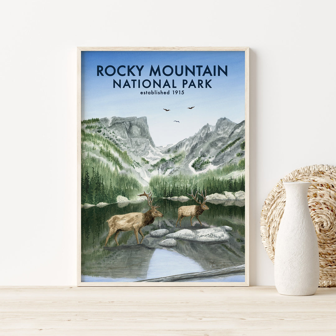 Rocky Mountain National Park Poster