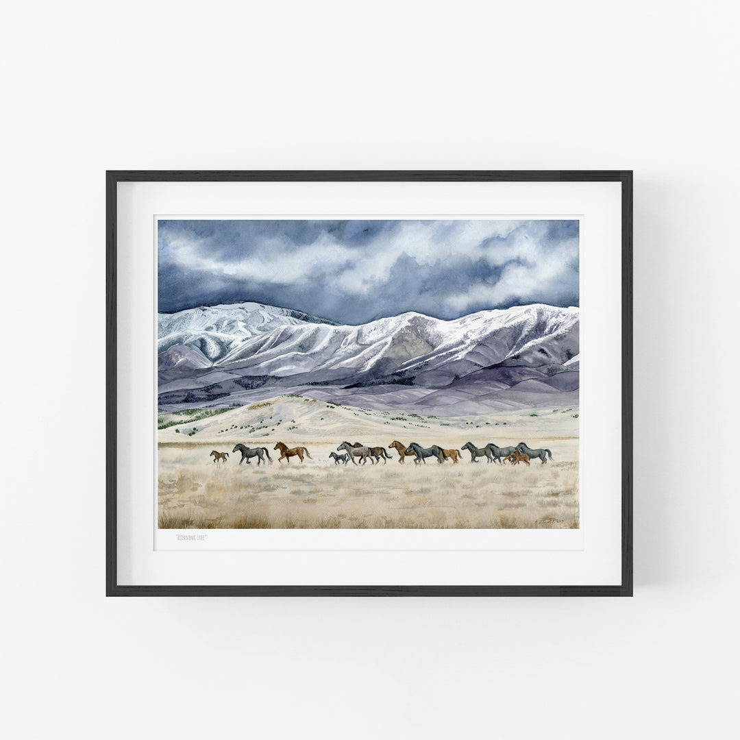 Running Free | Original - Brett Blumenthal Art